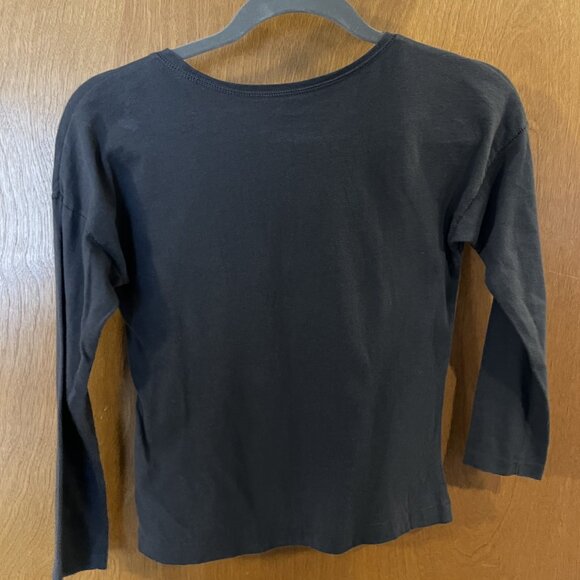 Old Navy girls shirt - Gray with Silver Sequin Panda - Size Medium 8 - EUC - Picture 2 of 5